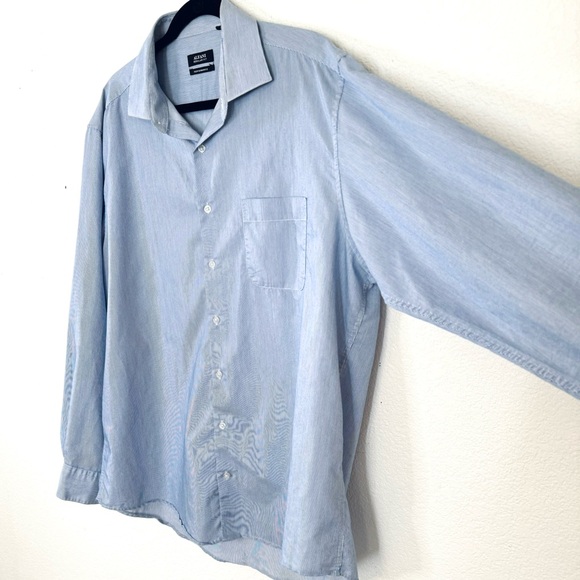 5 for $25 ⭐️ Alfani Regular Fit Performance Button Down Shirt - Picture 4 of 8